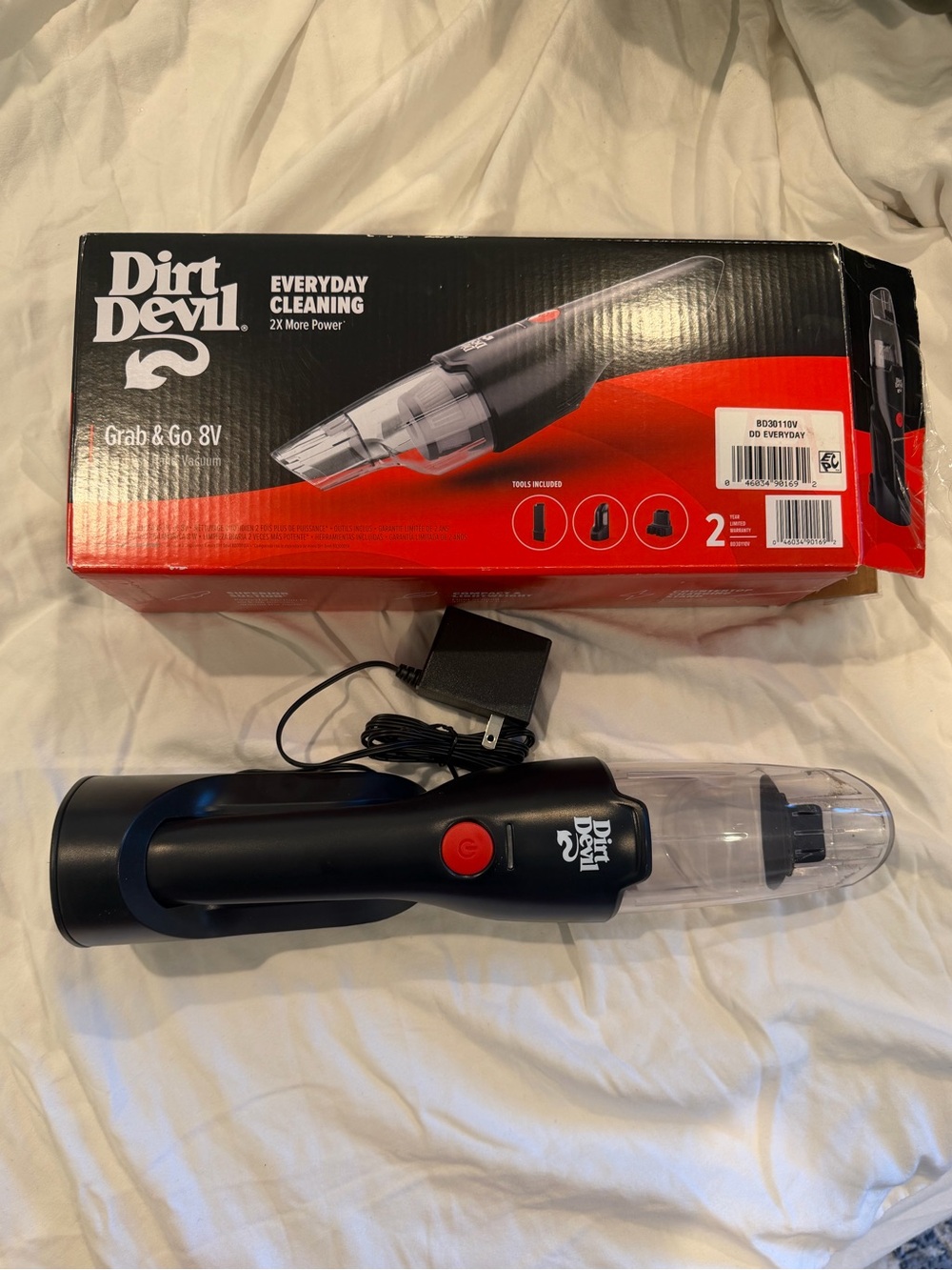 Dirt Devil Grab & Go 8V Handheld Vacuum - Black